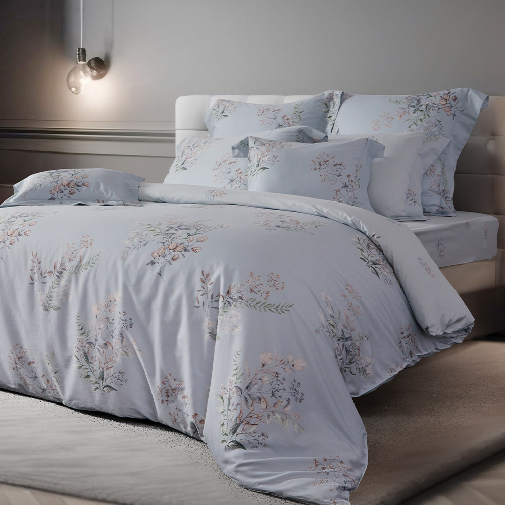 《藍庭絮語》特大天絲木漿四件式防蹣抗菌吸濕排汗兩用被床包組 歷史價格詳細信息