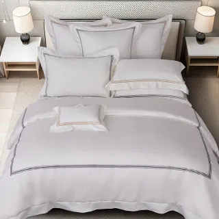 【Charisma】500織埃及長纖細棉蕾絲四件式被套床包組-曦月(特大) 歷史價格詳細信息