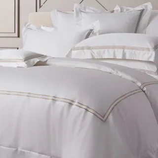 【Charisma】500織埃及長纖細棉蕾絲四件式被套床包組-曦月(特大) 歷史價格詳細信息