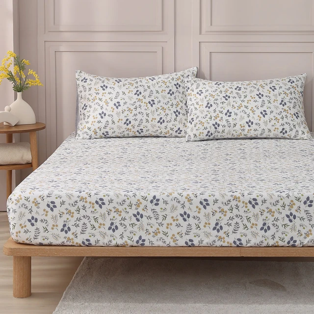 【Tonia Nicole 東妮寢飾】晨間日和環保印染100%精梳棉兩用被床包組(雙人) 歷史價格詳細信息