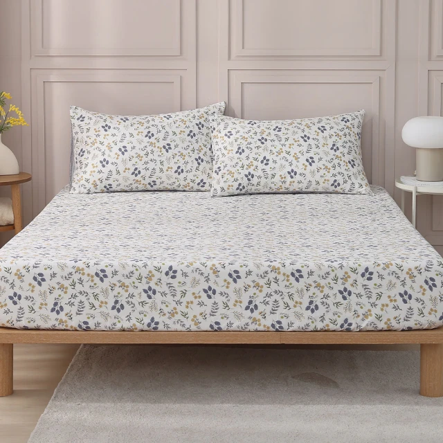 【Tonia Nicole 東妮寢飾】晨間日和環保印染100%精梳棉兩用被床包組(雙人) 歷史價格詳細信息