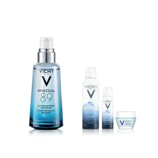 【VICHY 薇姿】彈潤保濕霜兩入組★M89穩膚修護潤亮保濕霜 50ml*2(保濕修復/透亮/水嫩) 歷史價格詳細信息