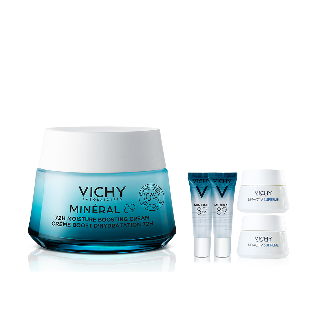 VICHY 薇姿M89穩膚修護潤亮保濕霜+火山能量微精華 雙入組 彈潤透亮 官方旗艦店 歷史價格詳細信息