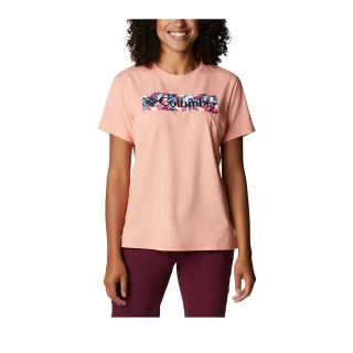 Columbia 哥倫比亞 女款-Omni-Shade UPF50抗曬快排長袖上衣-粉色印花 UAR24710UH (2023春夏) 歷史價格詳細信息