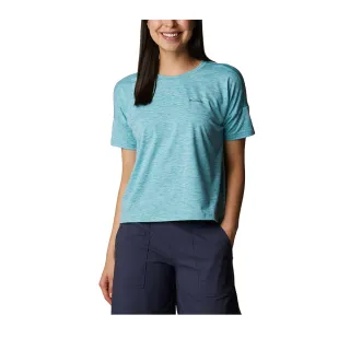 Columbia 哥倫比亞 女款-Omni-Shade UPF50抗曬快排長袖上衣-粉色印花 UAR24710UH (2023春夏) 歷史價格詳細信息