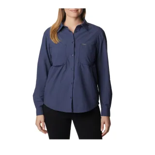 Columbia 哥倫比亞 女款-Omni-Shade UPF50抗曬快排長袖上衣-粉色印花 UAR24710UH (2023春夏) 歷史價格詳細信息