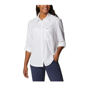 Columbia 哥倫比亞 女款-Omni-Shade UPF50抗曬快排長袖上衣-粉色印花 UAR24710UH (2023春夏) 歷史價格詳細信息