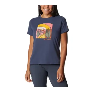 Columbia 哥倫比亞 女款-Omni-Shade UPF50抗曬快排長袖上衣-粉色印花 UAR24710UH (2023春夏) 歷史價格詳細信息