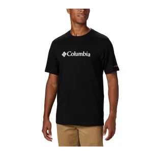 Columbia 哥倫比亞 男款-LOGO有機棉短袖上衣-黑色 UAM04030BK 歷史價格詳細信息