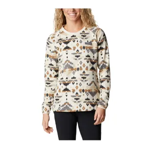 Columbia 哥倫比亞 女款 -logo印花長袖上衣-米白 UAK02770BG 歷史價格詳細信息