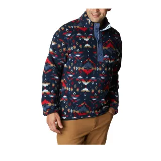 Columbia哥倫比亞 男款- 半開襟刷毛上衣-黑迷彩 UAE67530BQ /FW22 歷史價格詳細信息