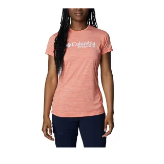 Columbia 哥倫比亞 女款- 鈦 快排短袖上衣-紫色 UAK52540PL (2023春夏) 歷史價格詳細信息