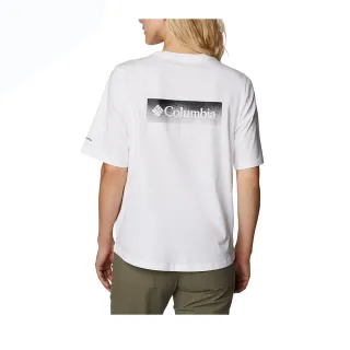 Columbia 哥倫比亞 女款-短袖上衣-白色 UAL31250WT (2023春夏) 歷史價格詳細信息