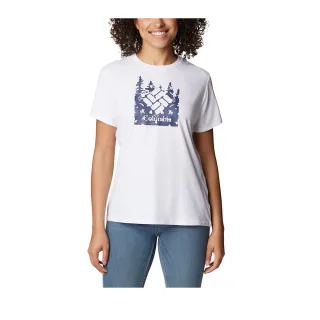 Columbia 哥倫比亞 女款 -UPF50快排短袖襯衫-白色 UAR26540WT 歷史價格詳細信息