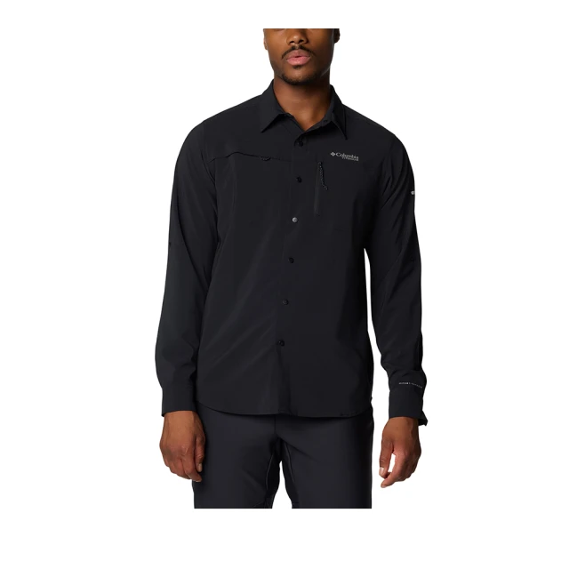 Columbia哥倫比亞  男款-超防曬UPF50快排長袖襯衫-米白 UAM35990BG (2023春夏) 歷史價格詳細信息