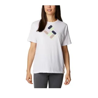 Columbia 哥倫比亞 女款-短袖上衣-白色 UAL31250WT (2023春夏) 歷史價格詳細信息