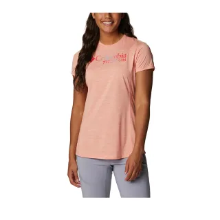 Columbia 哥倫比亞 女款- 鈦 快排短袖上衣-紫色 UAK52540PL (2023春夏) 歷史價格詳細信息