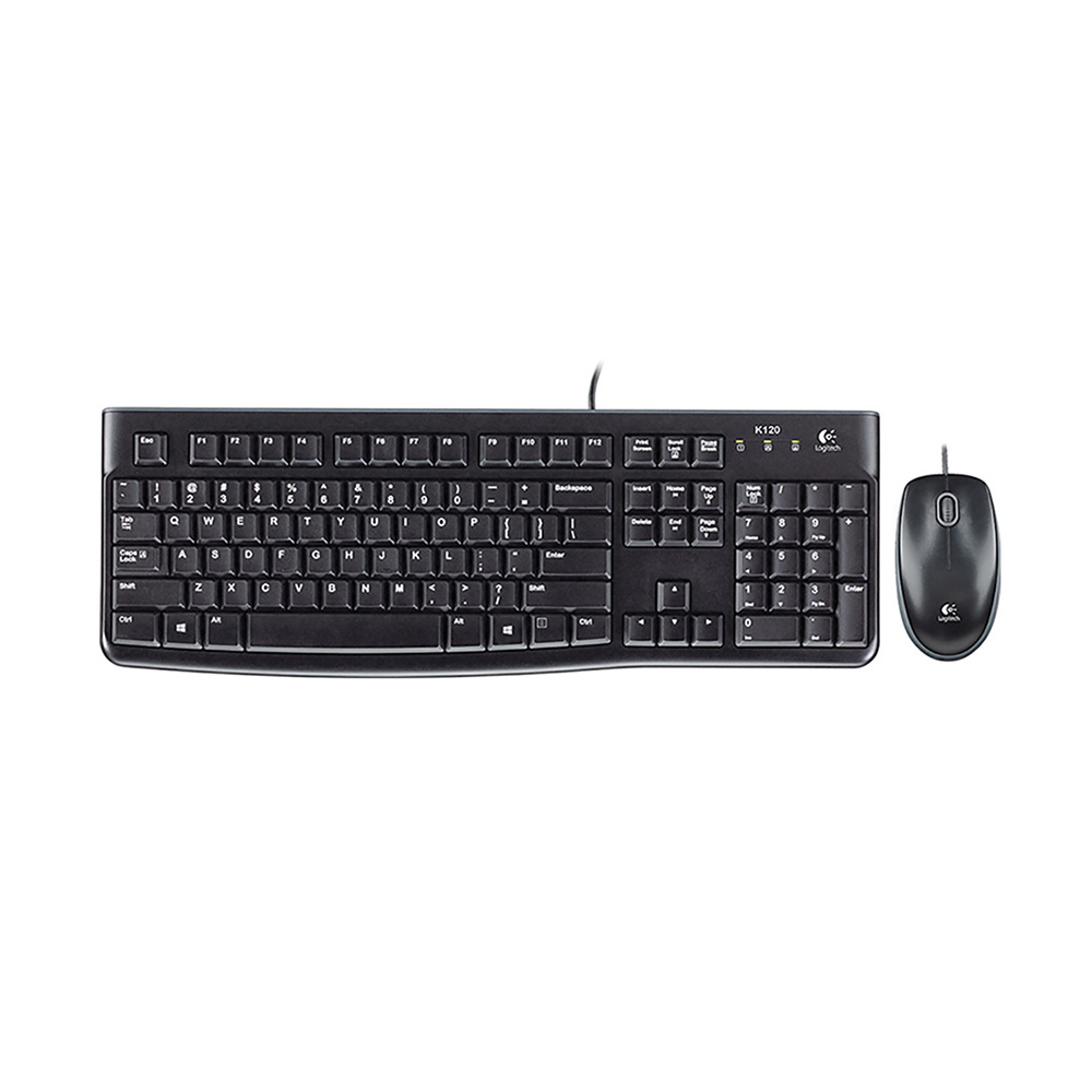 Logitech 羅技 MK120 鍵鼠組 有線 USB 滑鼠 鍵盤 黑 歷史價格詳細信息