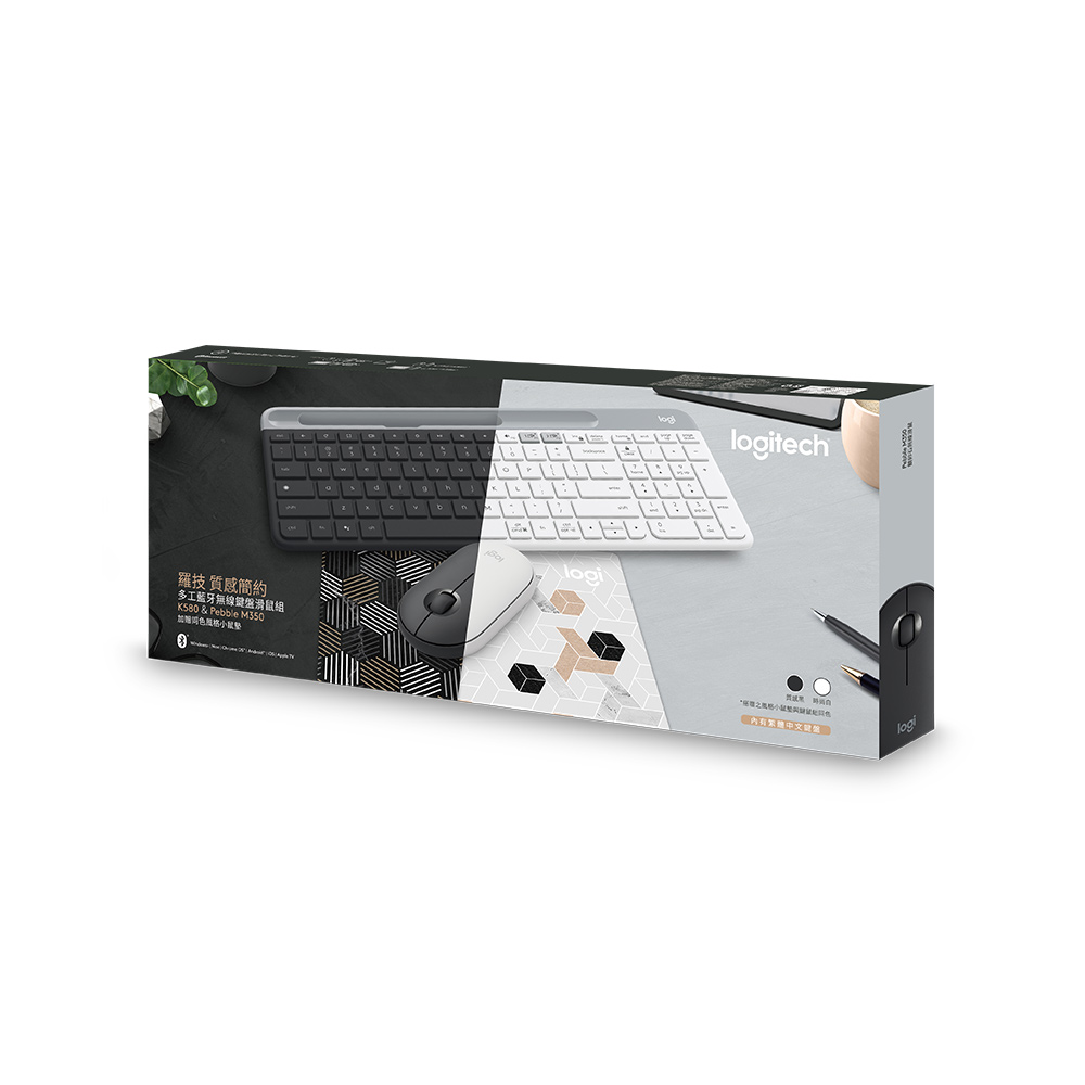 Logitech 羅技 K580 Slim 多工無線藍牙鍵盤  黑 歷史價格詳細信息