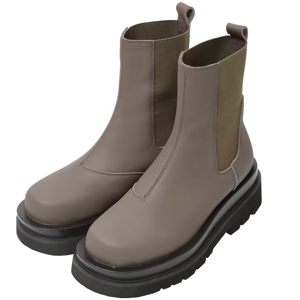 Ann’S霧面磨砂牛皮真皮-升級彈力厚底魔鬼氈涼鞋4cm-棕 歷史價格詳細信息