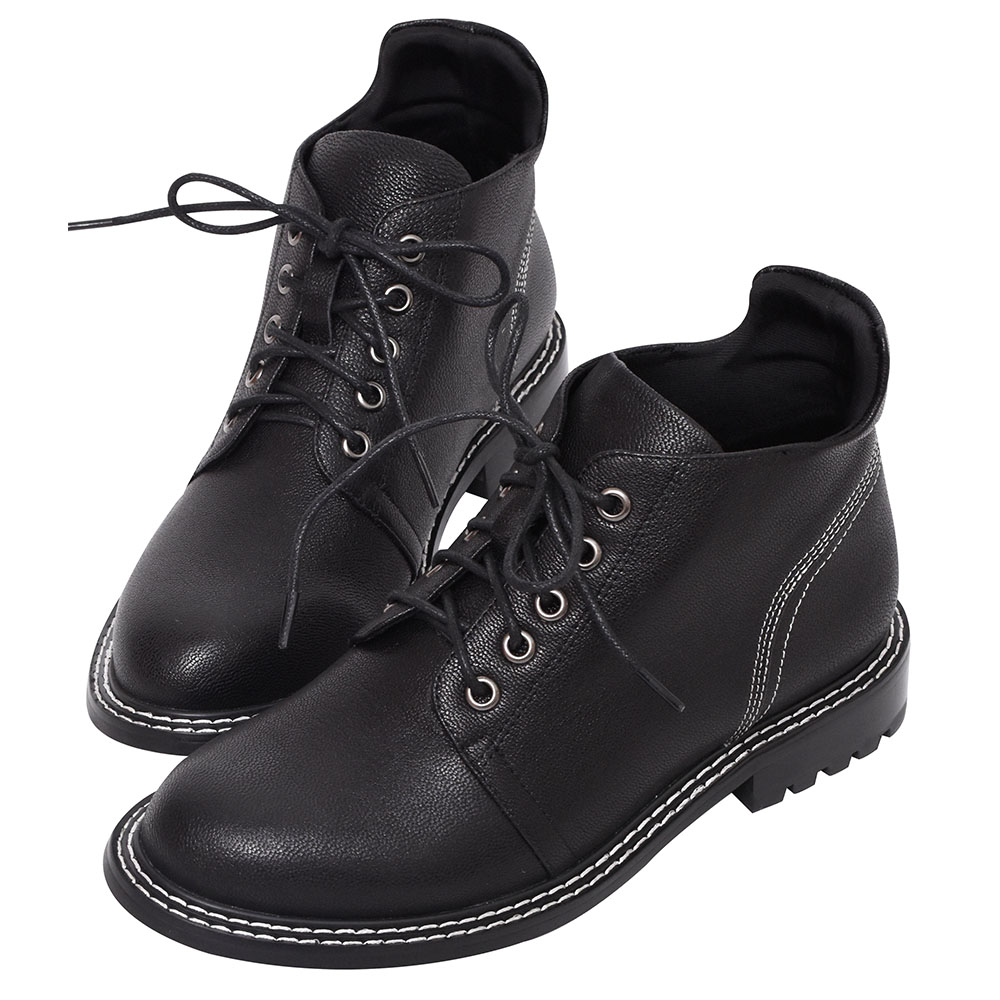 Ann’S小男孩系列-outdoore古銅扣帶霧面皮革內增高中筒短靴-深灰(版型偏小) 歷史價格詳細信息