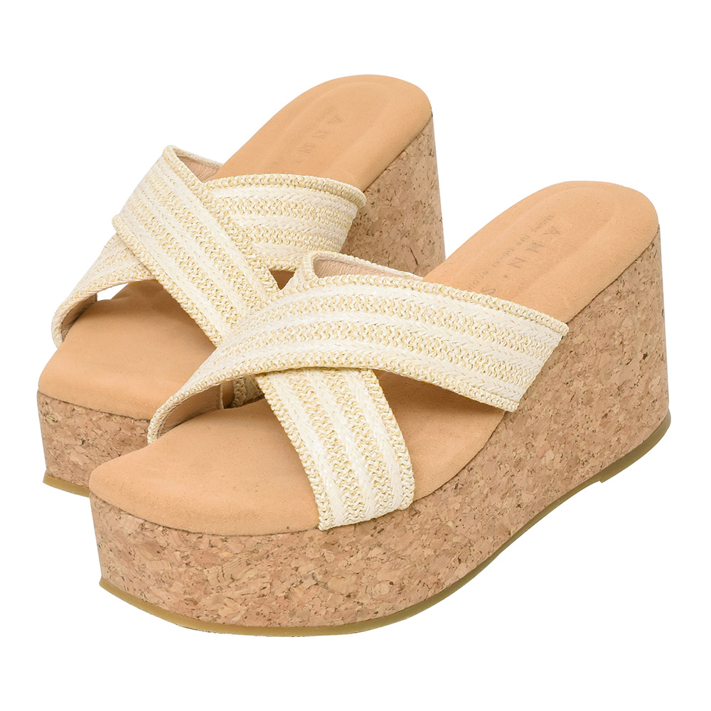 Ann’S小男孩系列-牛皮綁帶造型雙側拉鍊厚底短靴5cm-米白 歷史價格詳細信息