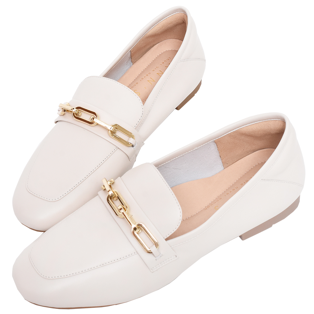 Ann’S漫步華爾滋-素色品味斜口低跟舒適尖頭鞋-銀 歷史價格詳細信息