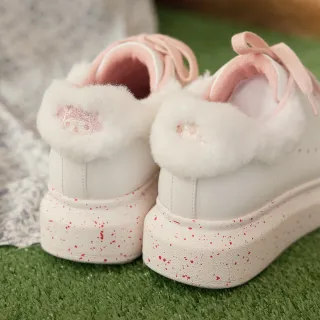 My melody X Ann’S美樂蒂滾邊珍珠繫帶 瑪莉珍粗跟娃娃鞋4cm-黑 歷史價格詳細信息