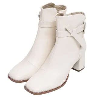 Ann’S春季感格紋-蝴蝶結2way粗跟穆勒鞋-米 歷史價格詳細信息