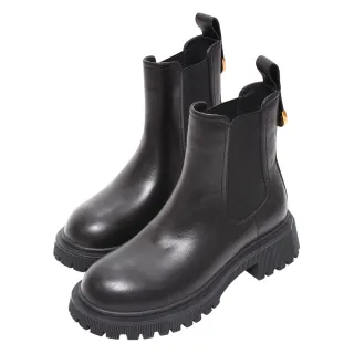 Ann’S直腿濾鏡-前高後低頂級牛皮真皮及膝長靴4cm-黑 歷史價格詳細信息