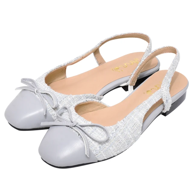 Ann’S拇指外翻救星造型蝴蝶結全真羊皮內增高尖頭鞋-杏 歷史價格詳細信息