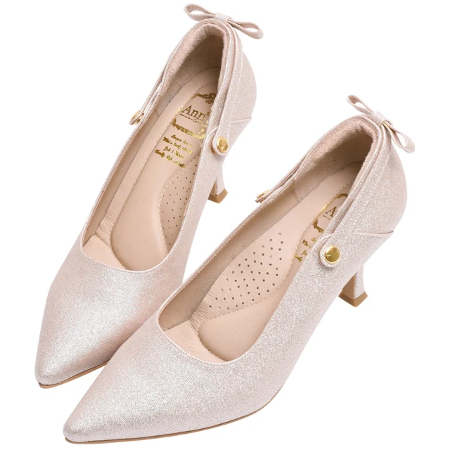 Ann’S美貌與實力-小羊皮全真皮素面方扣酒杯跟尖頭鞋-5.5cm-棕(版型偏小) 歷史價格詳細信息