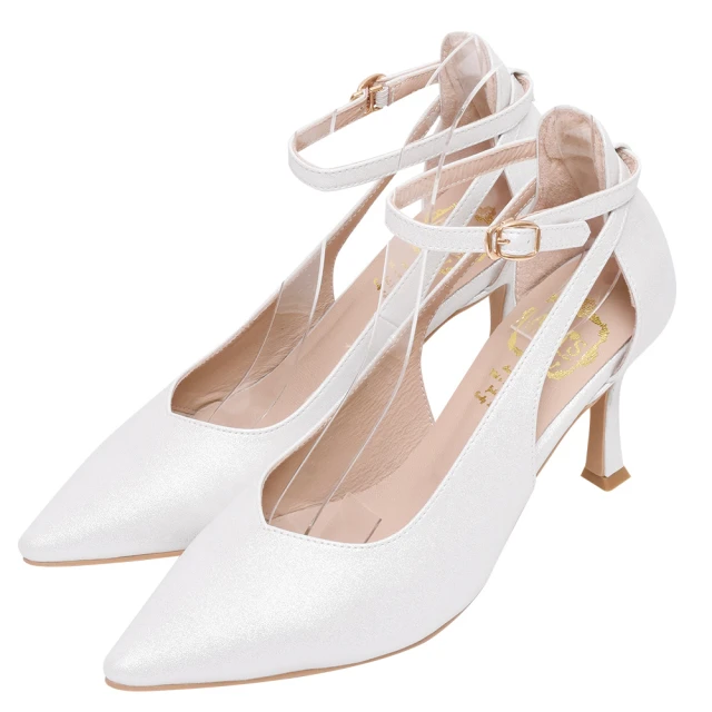 Ann’S美貌與實力-小羊皮全真皮素面方扣酒杯跟尖頭鞋-5.5cm-棕(版型偏小) 歷史價格詳細信息