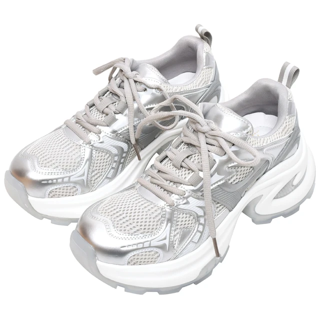 Ann’S魔術第四代-綠．白撞色全真皮牛皮老爹鞋(版型偏小) 歷史價格詳細信息