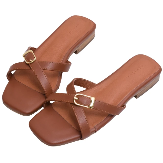 Ann’S名媛氣質-金色斜帶側空尖頭鞋 粉 歷史價格詳細信息