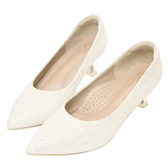 Ann’S浪漫花園-手工立體花朵白蕾絲防水台圓頭婚鞋-9cm-白(版型偏小) 歷史價格詳細信息