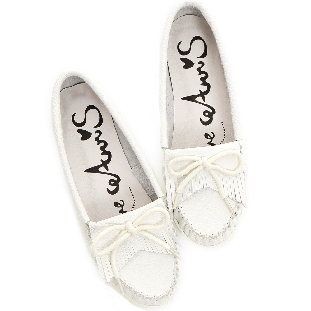 Ann’S第一代休閒舒適全真牛皮超軟綁帶小白鞋-4色 歷史價格詳細信息