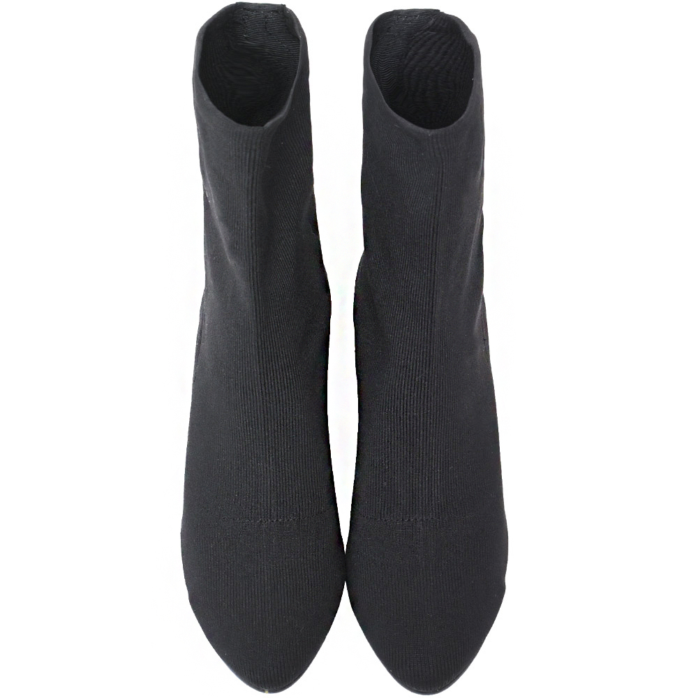 Ann’S筷子腿3.0美度再升級!貼腿彈力飛織微方頭扁跟瘦小腿襪靴6.5cm-3色 歷史價格詳細信息