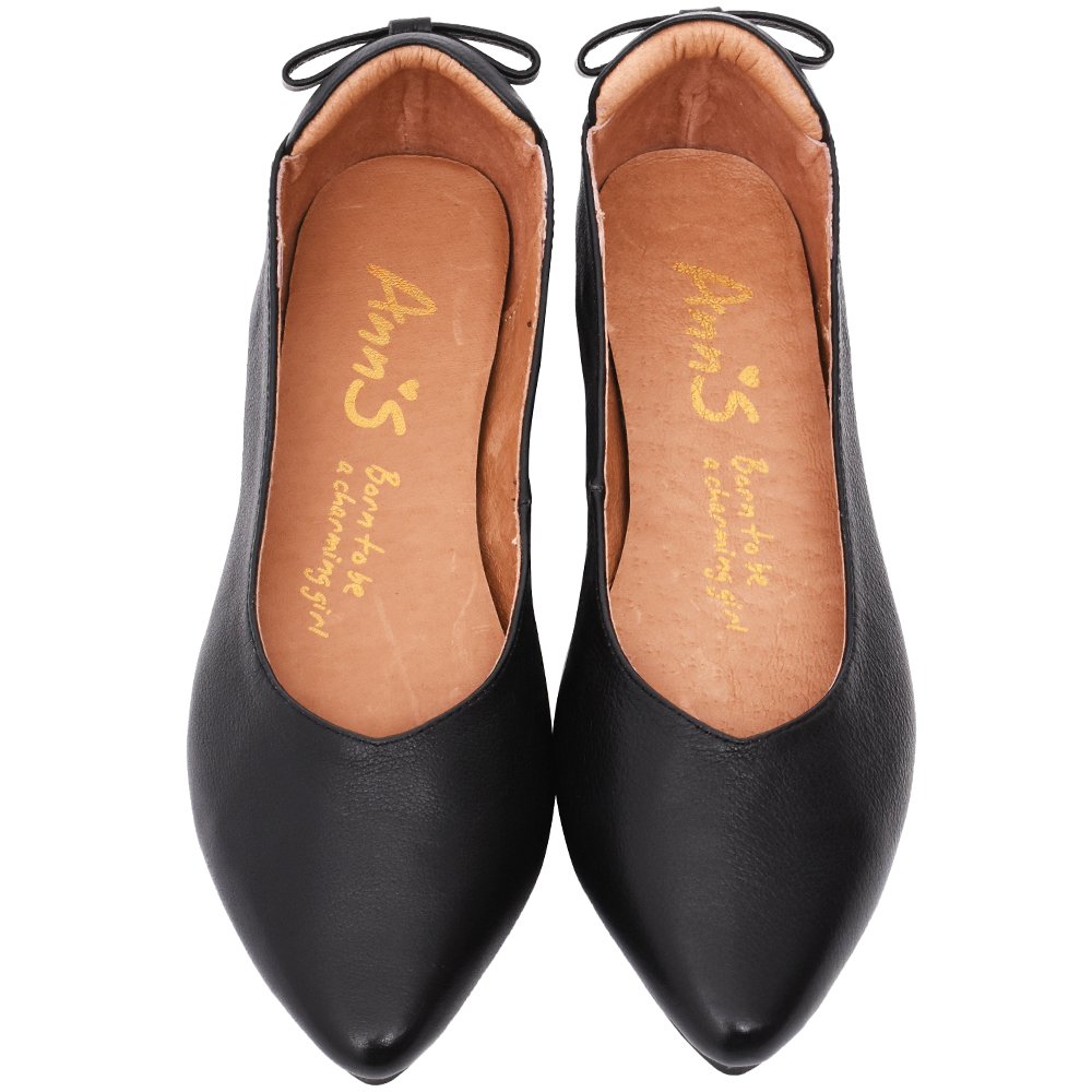 【Ann’S】再讓我睡一下就好-後跟小蝴蝶結真皮平底鞋(咖) 歷史價格詳細信息