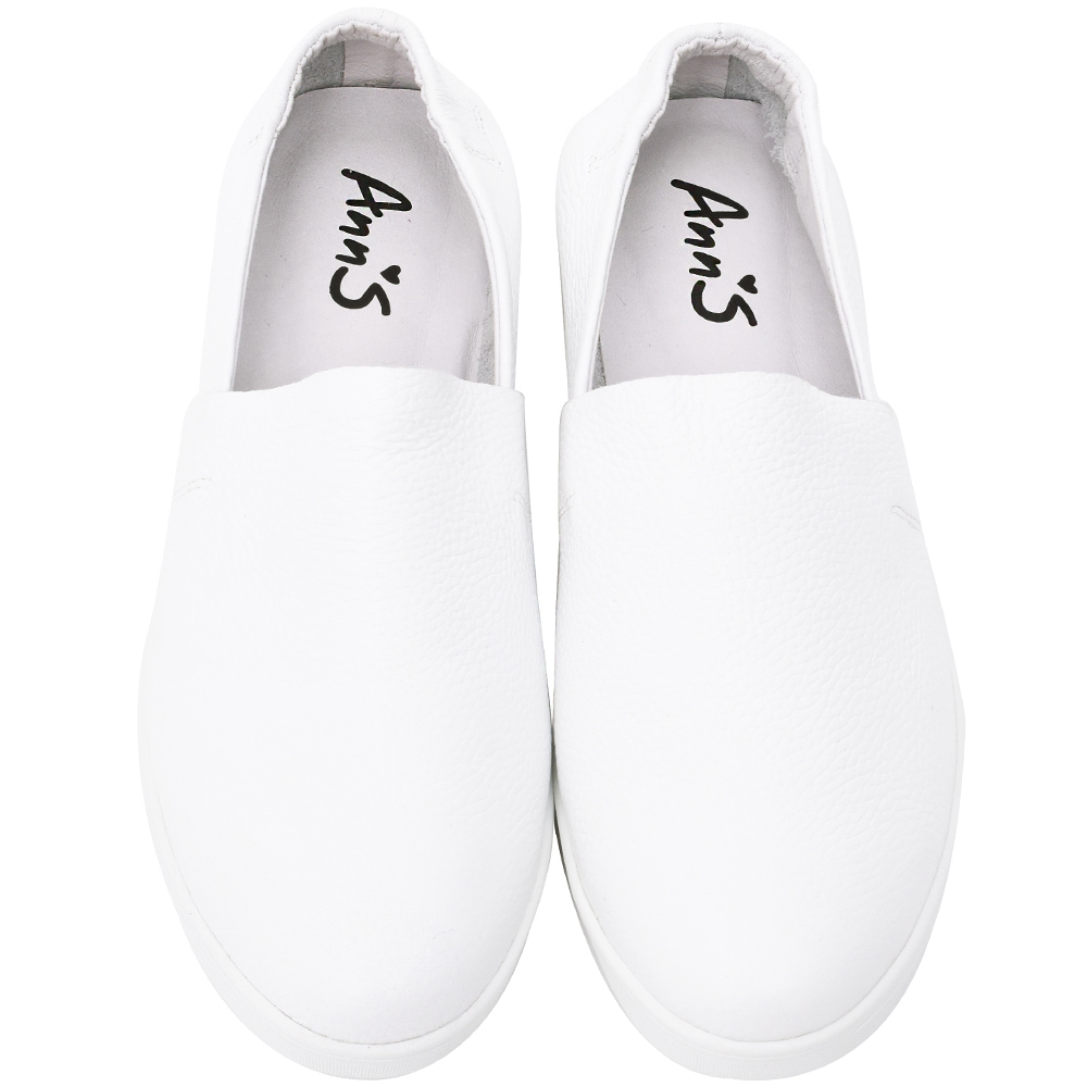 Ann’S第二代超軟真牛皮兩穿可腳踩牛津小白鞋-黑 歷史價格詳細信息