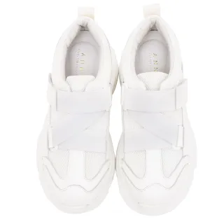 Ann’S魔術第四代-綠．白撞色全真皮牛皮老爹鞋(版型偏小) 歷史價格詳細信息