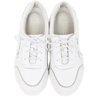 Ann’S魔術第四代-綠．白撞色全真皮牛皮老爹鞋(版型偏小) 歷史價格詳細信息