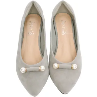 Ann’S名媛氣質-金色斜帶側空尖頭鞋 粉 歷史價格詳細信息