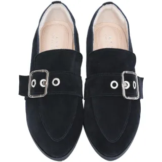 Ann’S一場輕旅行-全真皮綁帶方頭餅乾休閒鞋-黑(版型偏小) 歷史價格詳細信息