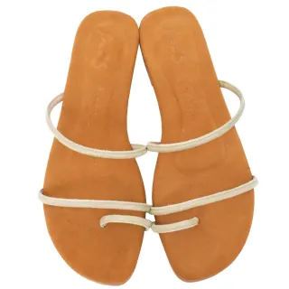 Ann’S水洗牛皮-小羊皮細帶夾腳歐美斜方頭涼拖鞋3cm-牛仔藍 歷史價格詳細信息