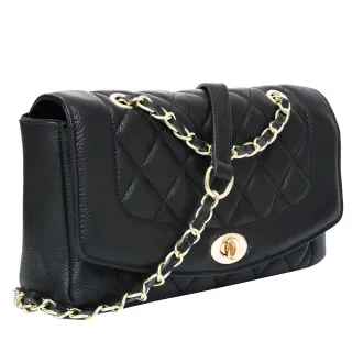 Ann’S優雅鍊帶真皮牛皮25經典黛妃包-粉 歷史價格詳細信息