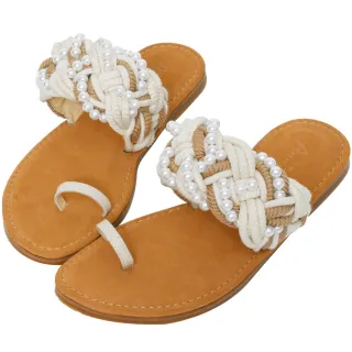 Ann’S水洗牛皮-編織繫帶木紋跟方頭涼鞋-棕 歷史價格詳細信息