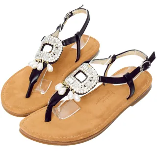 【Ann’S】水洗牛皮-珍珠麻花粗針織套指圓頭平底涼拖鞋(米白) 歷史價格詳細信息