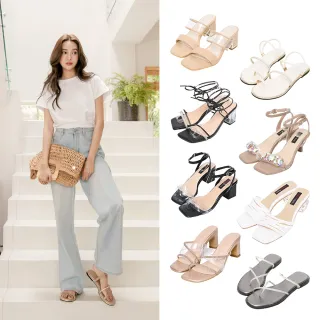 Ann’S裸膚透明系-軟質鑽石夾腳可兩穿寬版平底涼鞋-杏(版型偏小) 歷史價格詳細信息