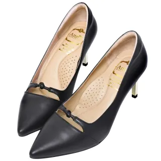 Ann’S氣質融合-綿羊皮造型單結尖頭電鍍直跟鞋7.5cm-粉 歷史價格詳細信息